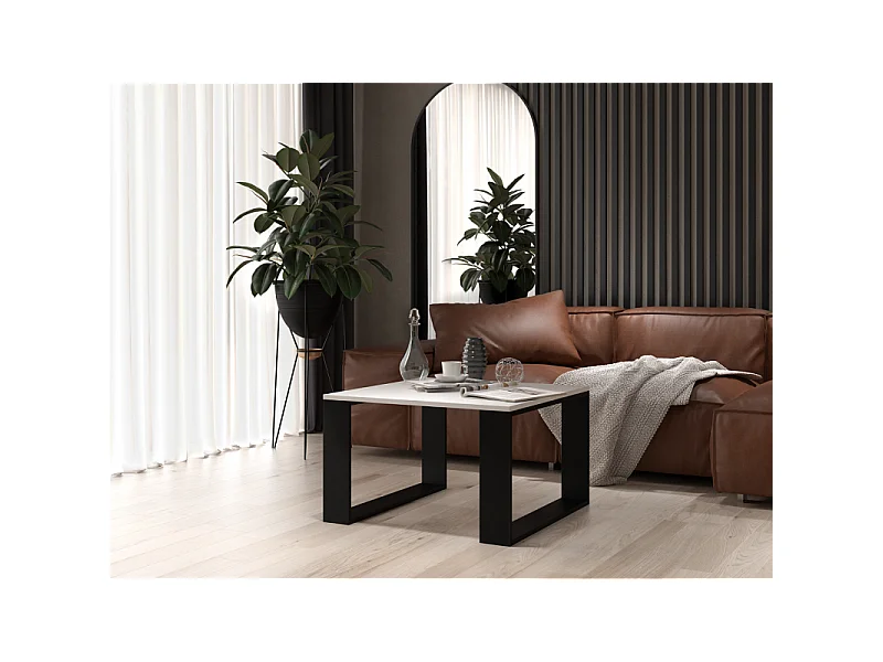 Banc moderne MINI BLANC NOIR