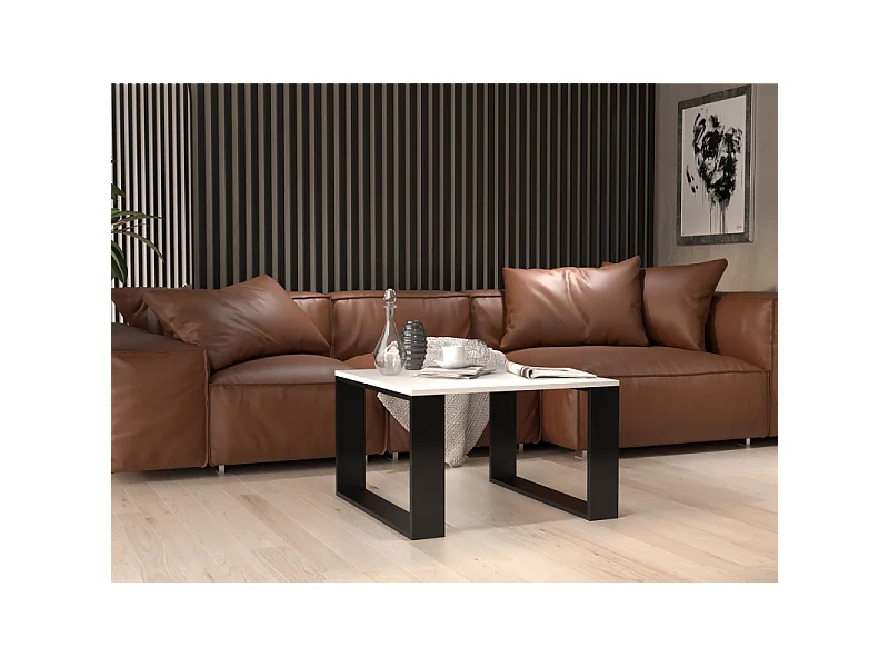 Banc moderne MINI BLANC NOIR