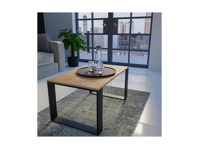 Banc moderne ARTISANAT MODERNE NOIR