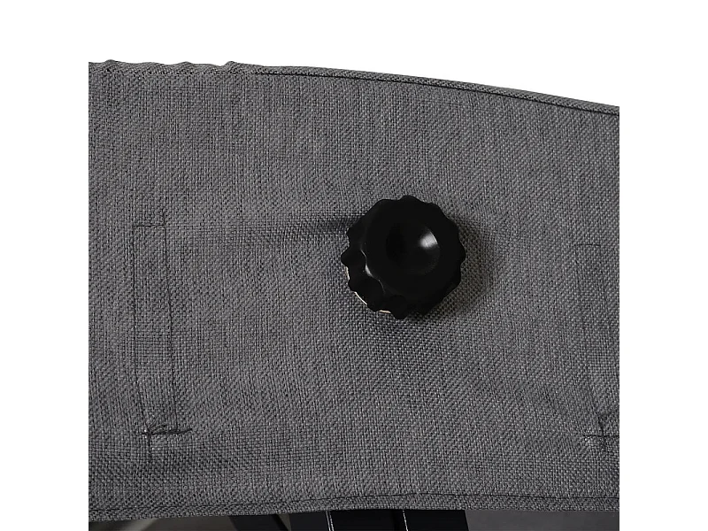 Balancelle jardin 3 places, Chaise longue 156x89cm, avec auvent réglable, coussins inclus, charge max 270kg, 200x115x168cm