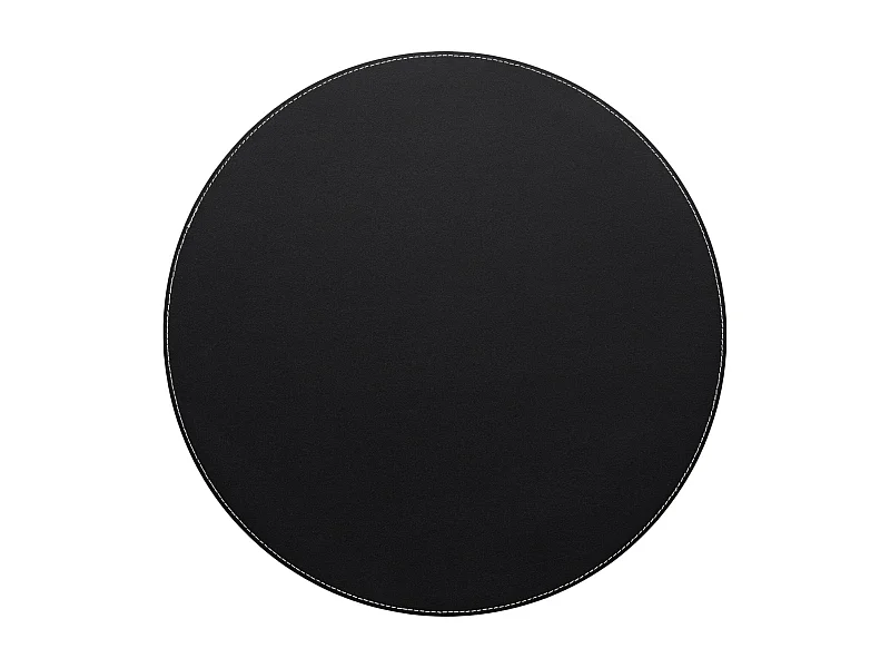 Mogen Tischset Schwarz PVC, 38cm, Elegant & Langlebig