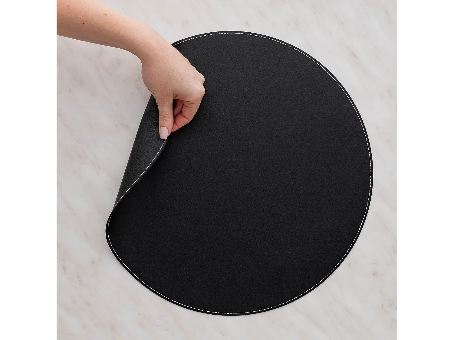 Set de Table Décoratif Mogen Noir 38 cm