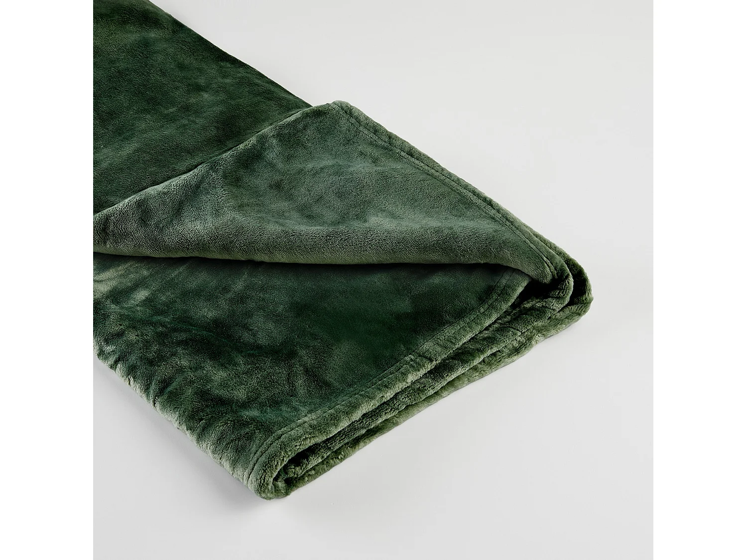 Couverture Floss en Polyester Vert Moyen 200x220