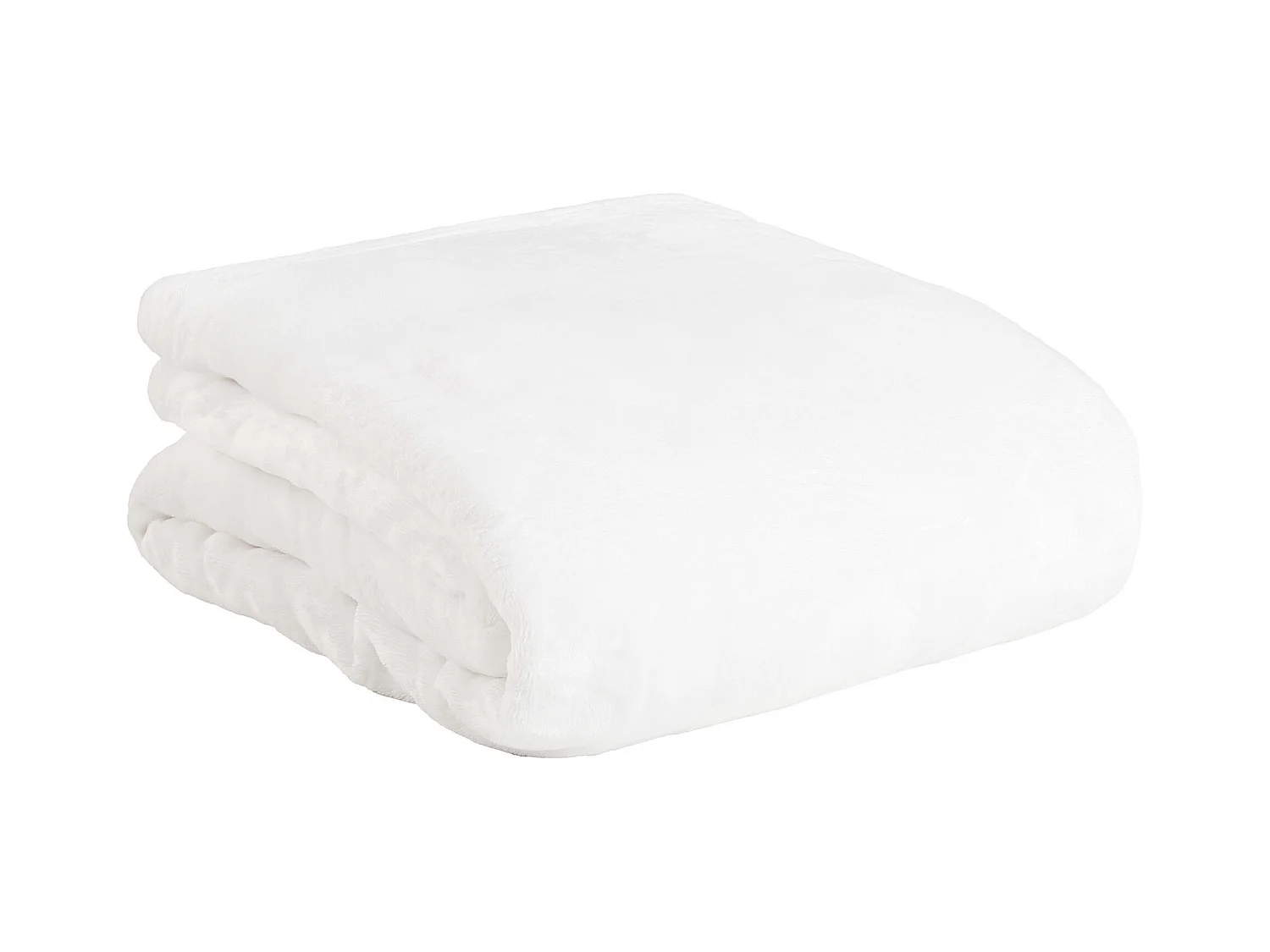 Decke Floss mittelweiß 150 x 200