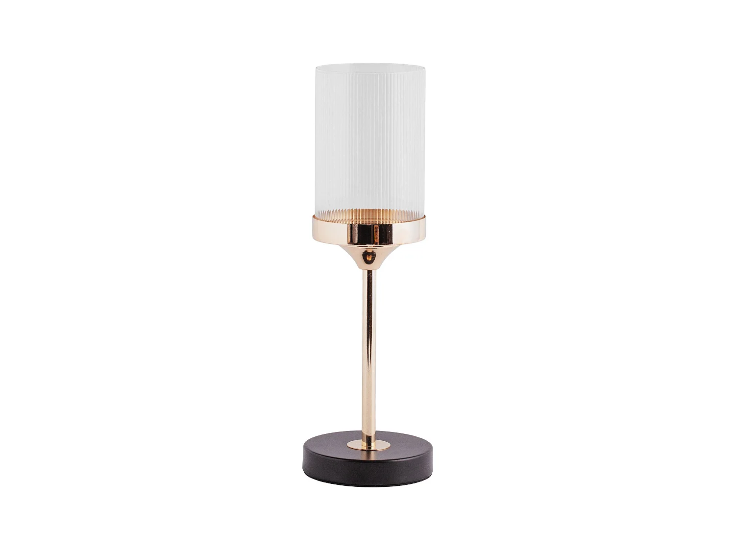 Bougeoir Enlaceso Or Moyen 37.5 x 12 (Métal, Verre)