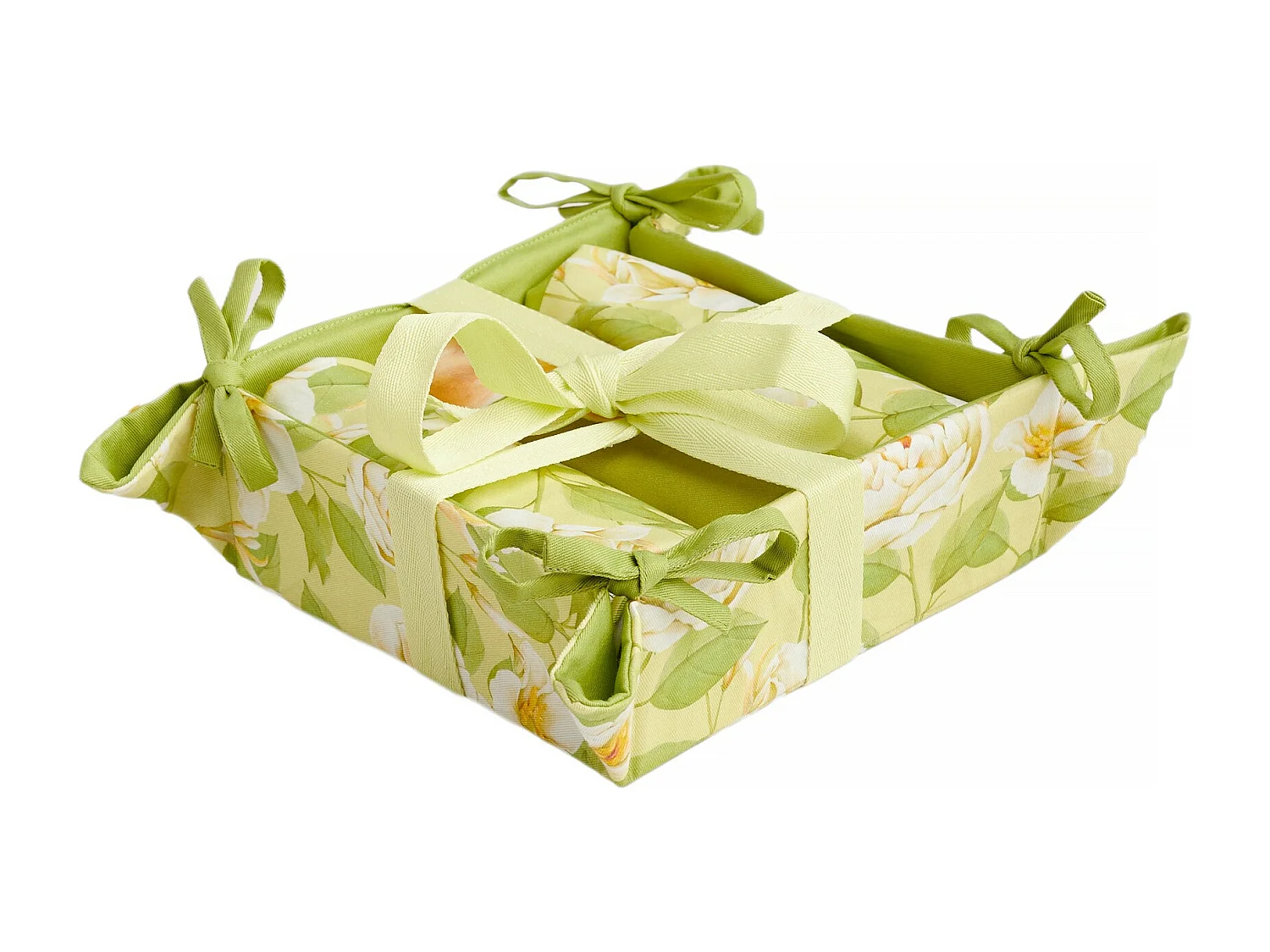 Korb Mit Küchenhandtuch Fenillabunny