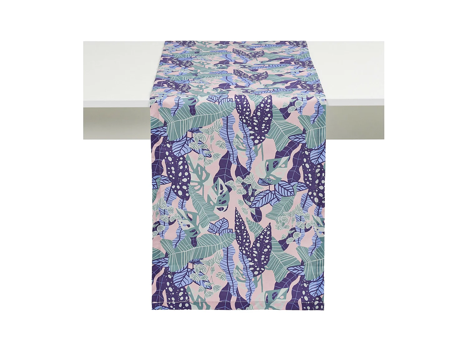 Chemin de table Hazel violet moyen 40 x 180