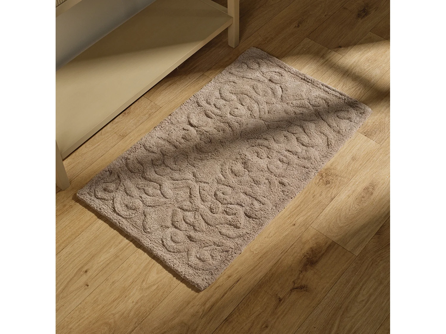 Delgada Teppich Beige - Langlebig und Weich