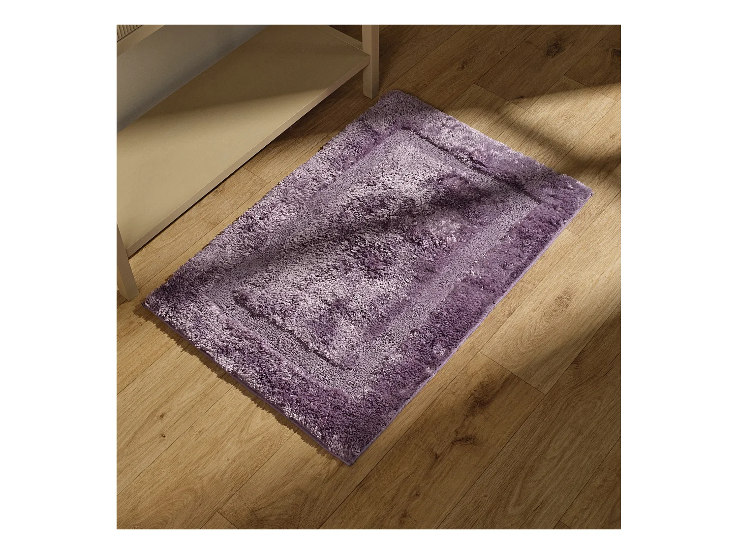 Teppich Fluffos hellviolett 60x90
