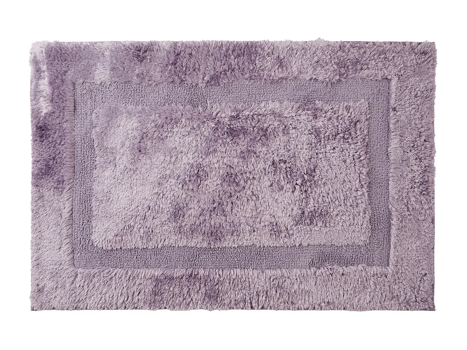 Petit Tapis Fluffos Violet Clair Polyester 60 x 90