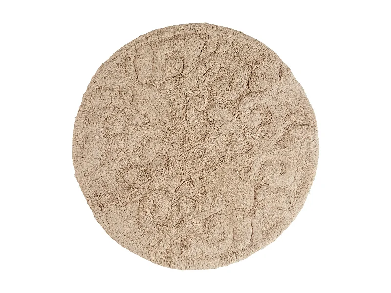 Eleganter Teppich Delgada aus Baumwoll-Polyester