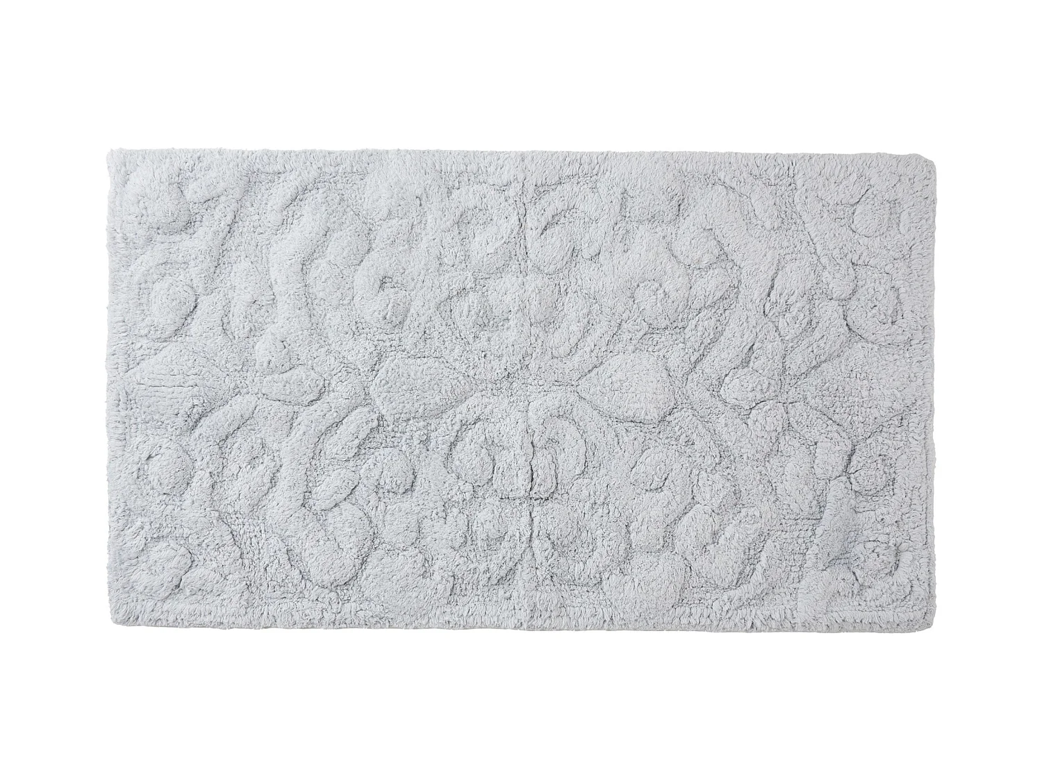 Teppich Delgada Hellblau 50x85 cm Baumwolle-Polyester