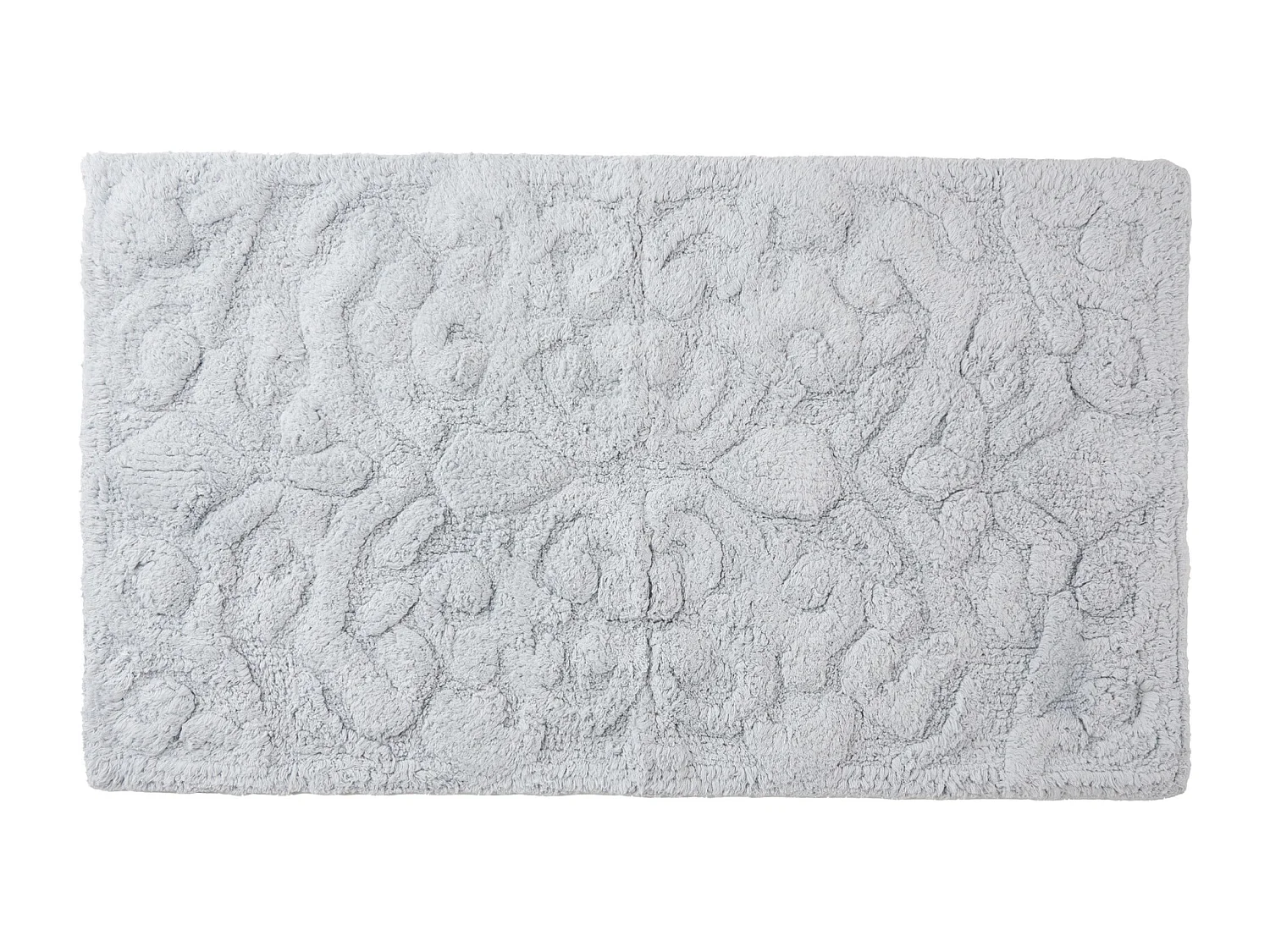 Teppich Delgada Hellblau 50x85 cm Baumwolle-Polyester