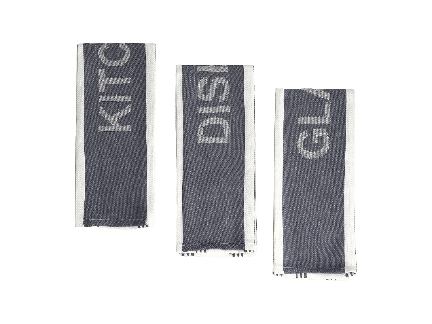 Geschirrtuch-Set Essential Dunkelblau 45x70cm