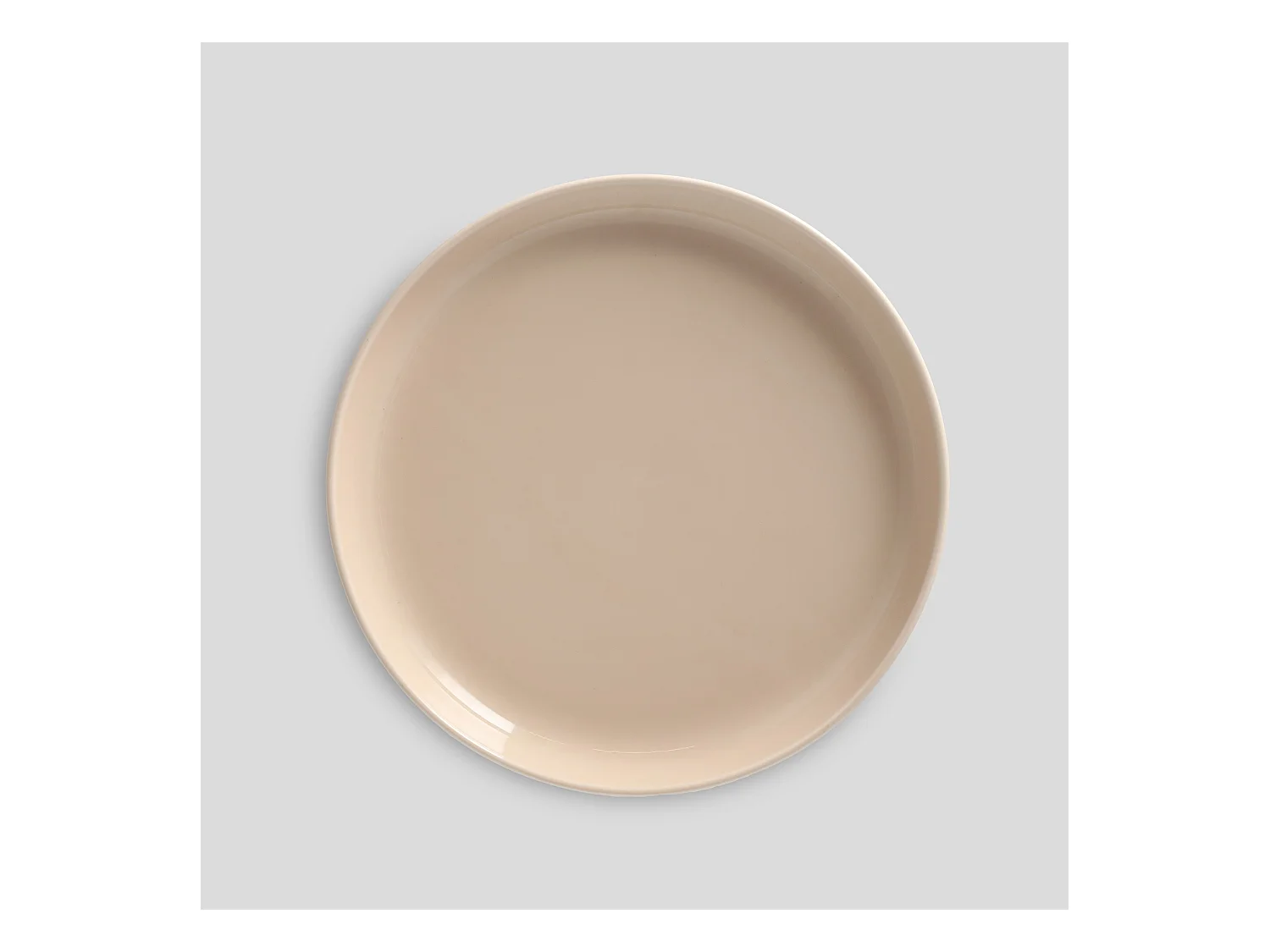 Eleganter Servierteller Sandinos, Hartporzellan rosa