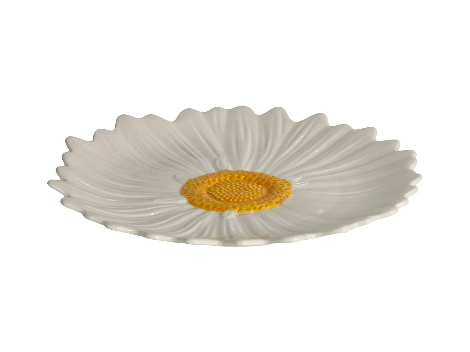 Servierteller Daisies mittelweiß 31.7 cm