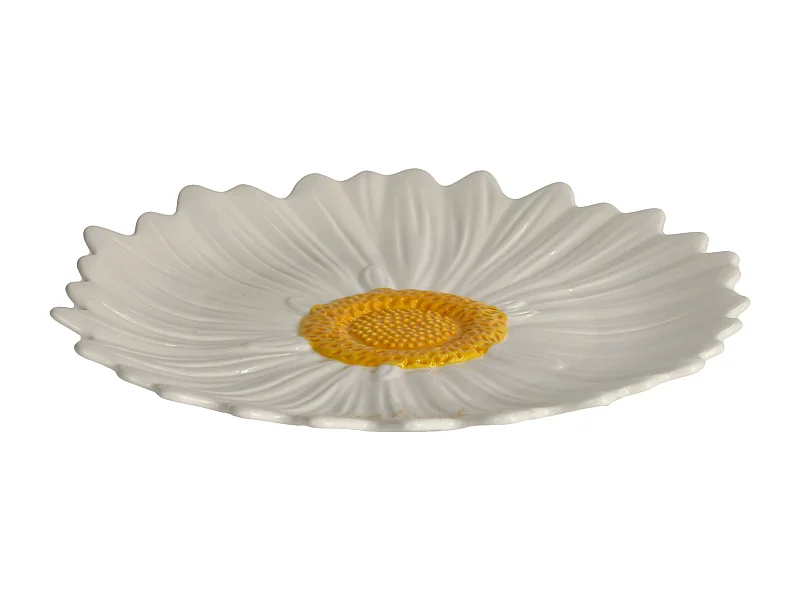 Servierteller Daisies mittelweiß 31.7 cm