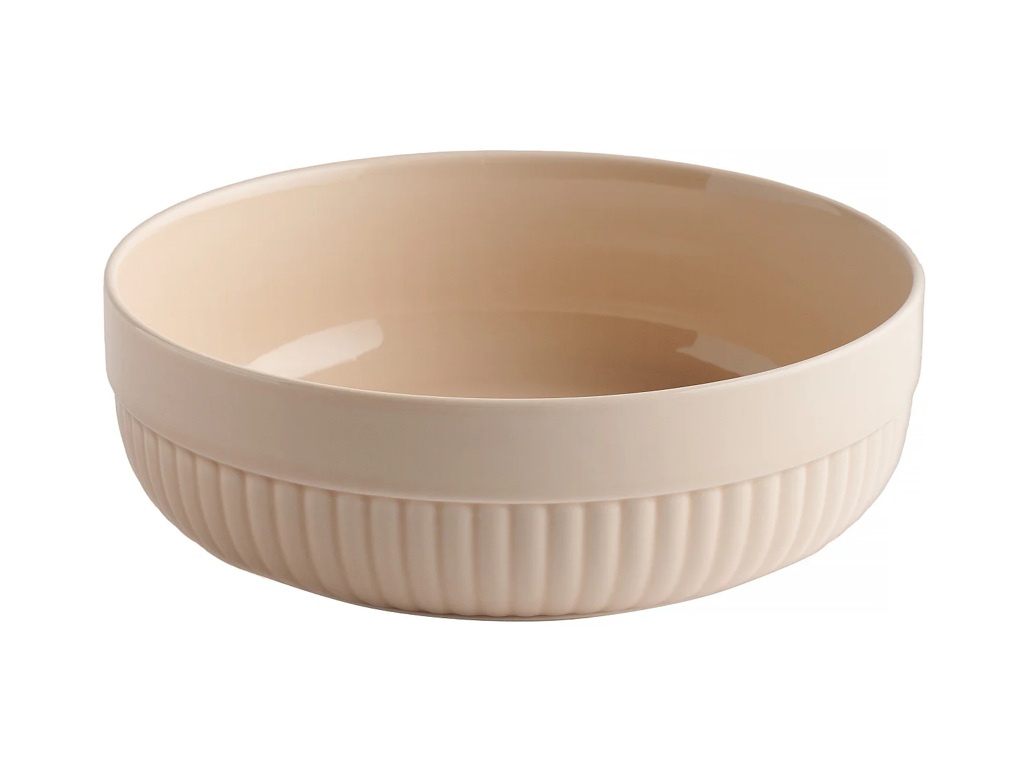 Servierschüssel Sandino aus Hartporzellan, Rosa