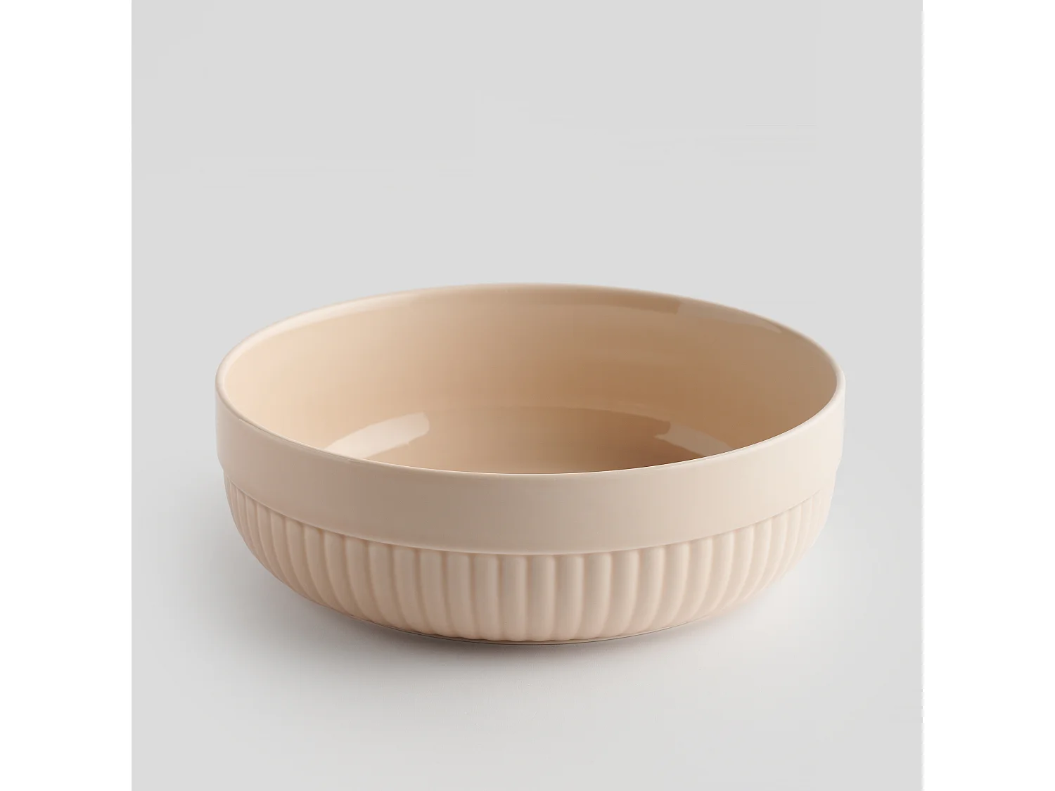 Servierschüssel Sandino aus Hartporzellan, Rosa