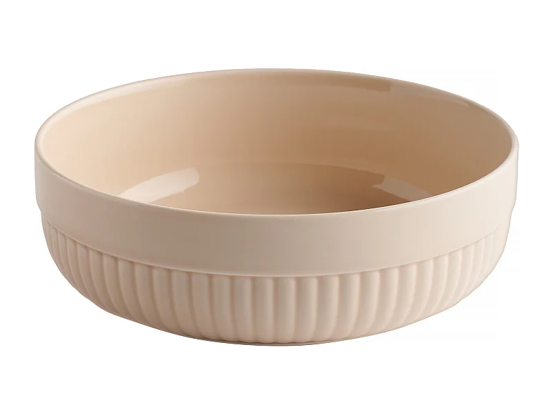 Servierschüssel Sandino aus Hartporzellan, Rosa