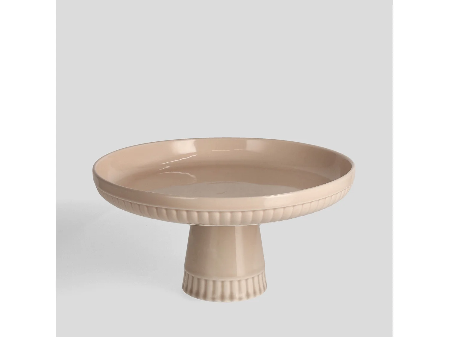 Elegante Servierplatte Sandino aus Hartporzellan