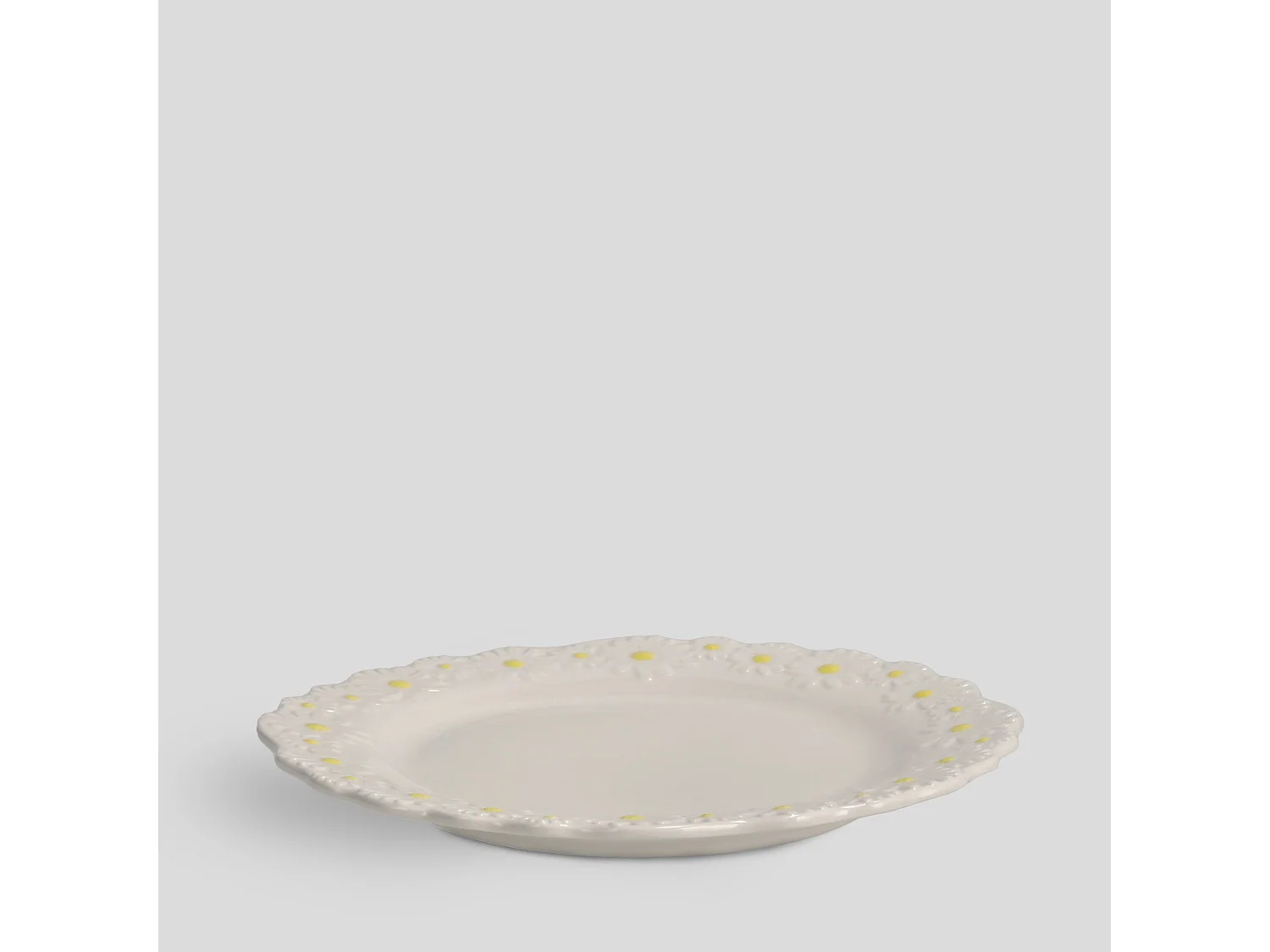 Essteller Daisy mittelweiß 2 x 25 x 25