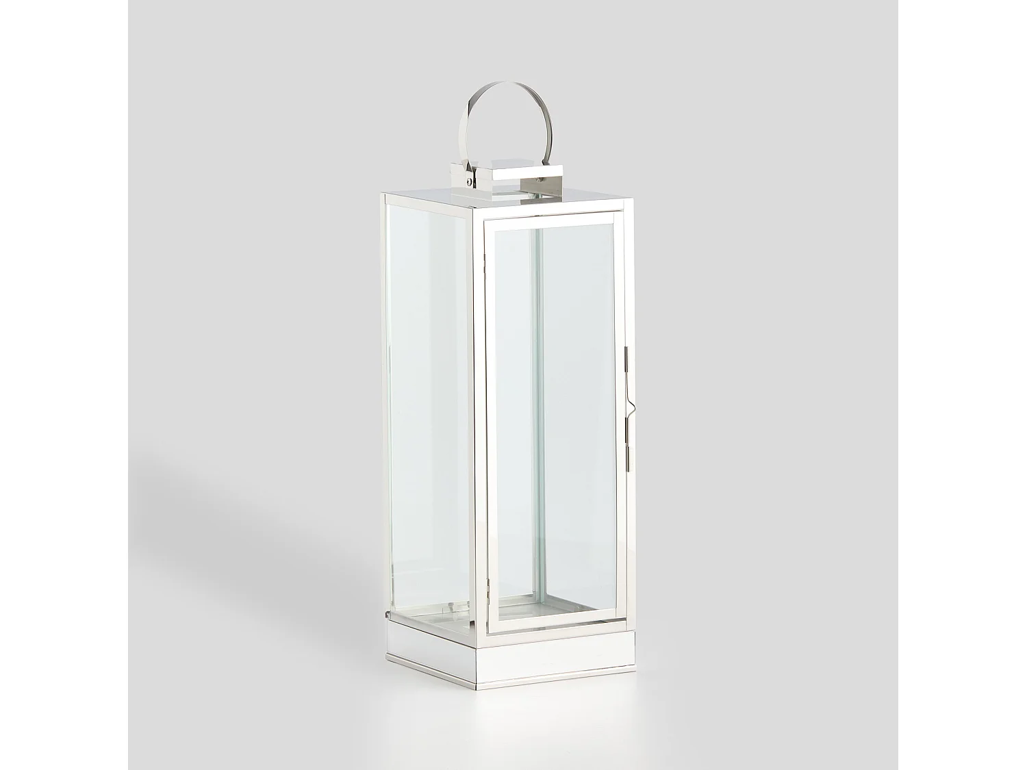 Lanterne Mirel Argent Moyen 49 x 18 x 18