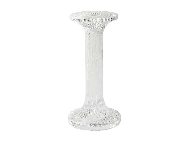 Kerzenständer Clear mittel transparent 18.5 x 9