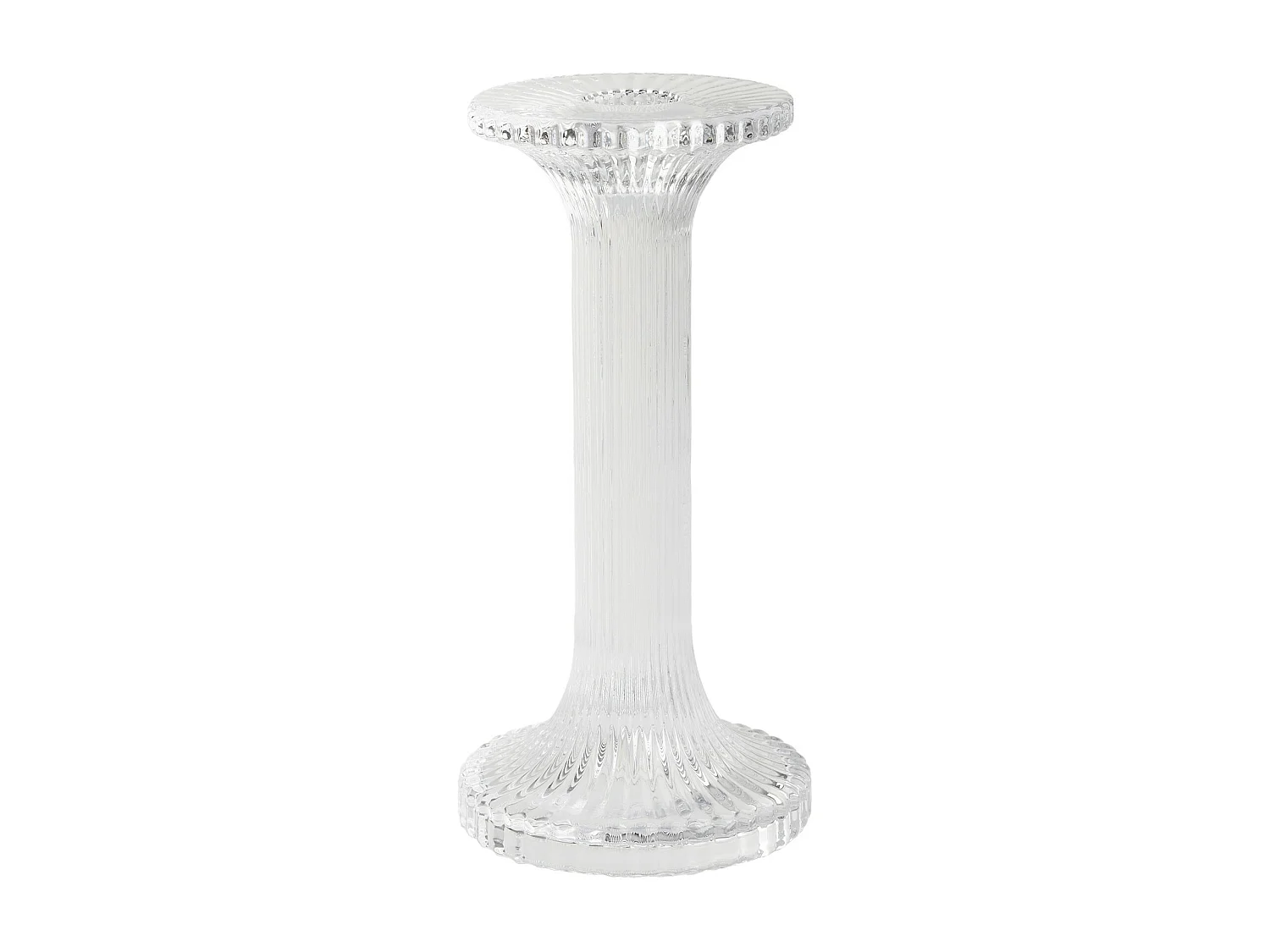 Kerzenständer Clear mittel transparent 18.5 x 9