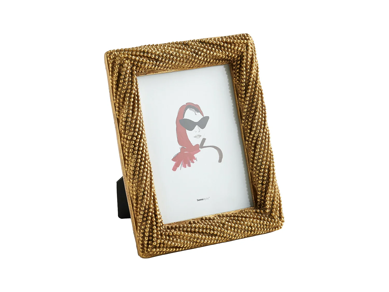 Eleganter Albano-Rahmen in Mittlerem Goldton