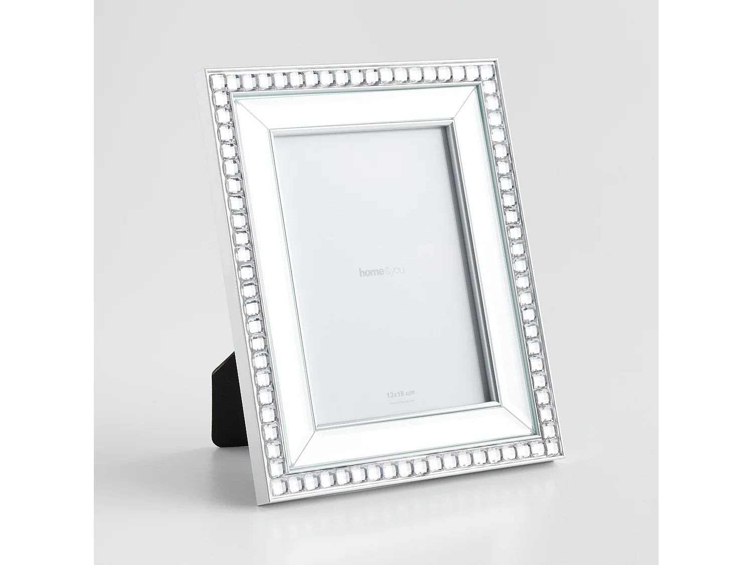 Shine Edge Rahmen in Mittelsilber, 20x25 cm, elegant