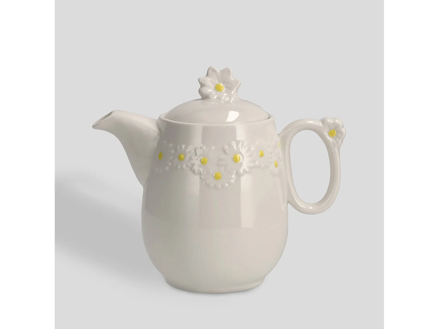 Teekanne Daisy mittelweiß 950ml