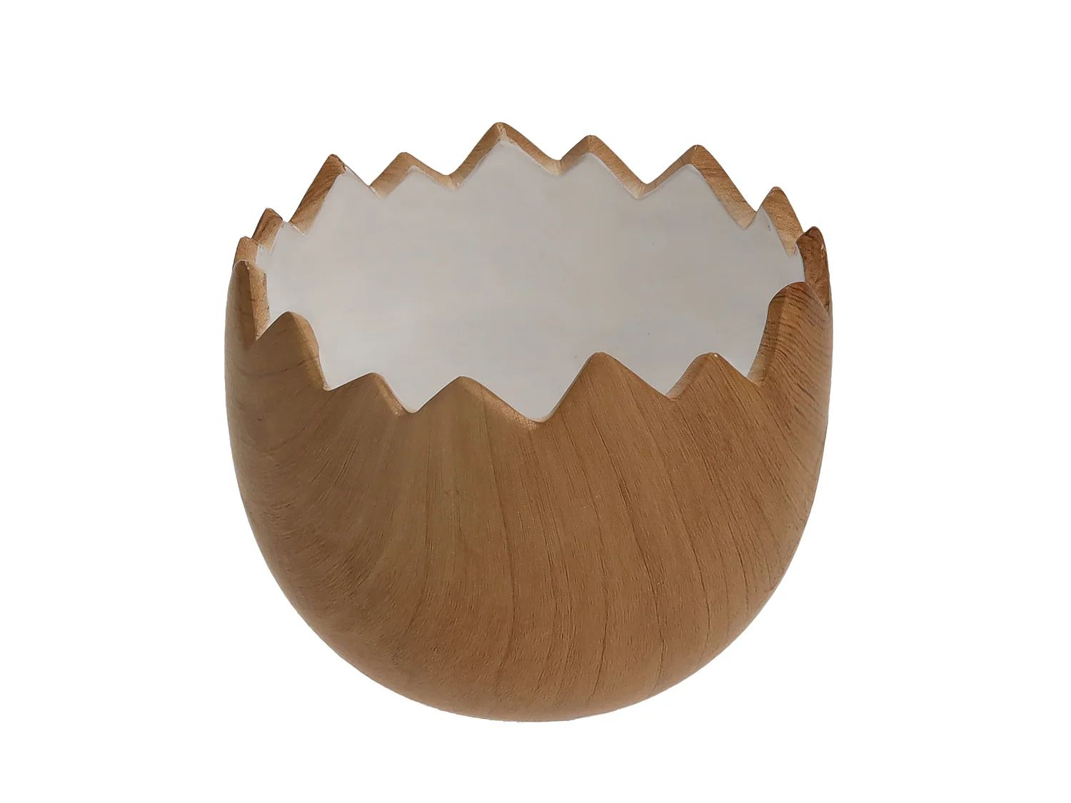 Figurine Décorative de Pâques en Dolomite Brun Foncé 9.5 x 12.5