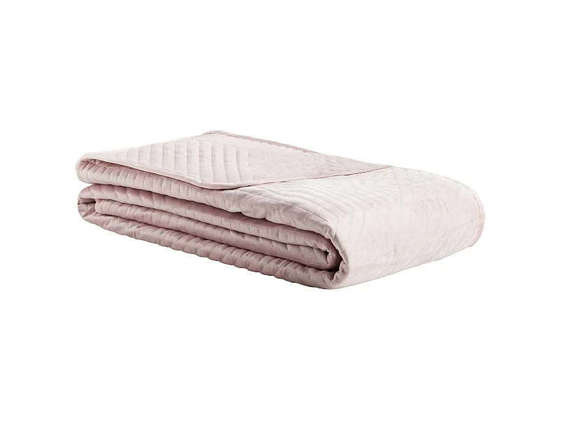 Elegante Tagesdecke Minister 200x220cm Blassrosé