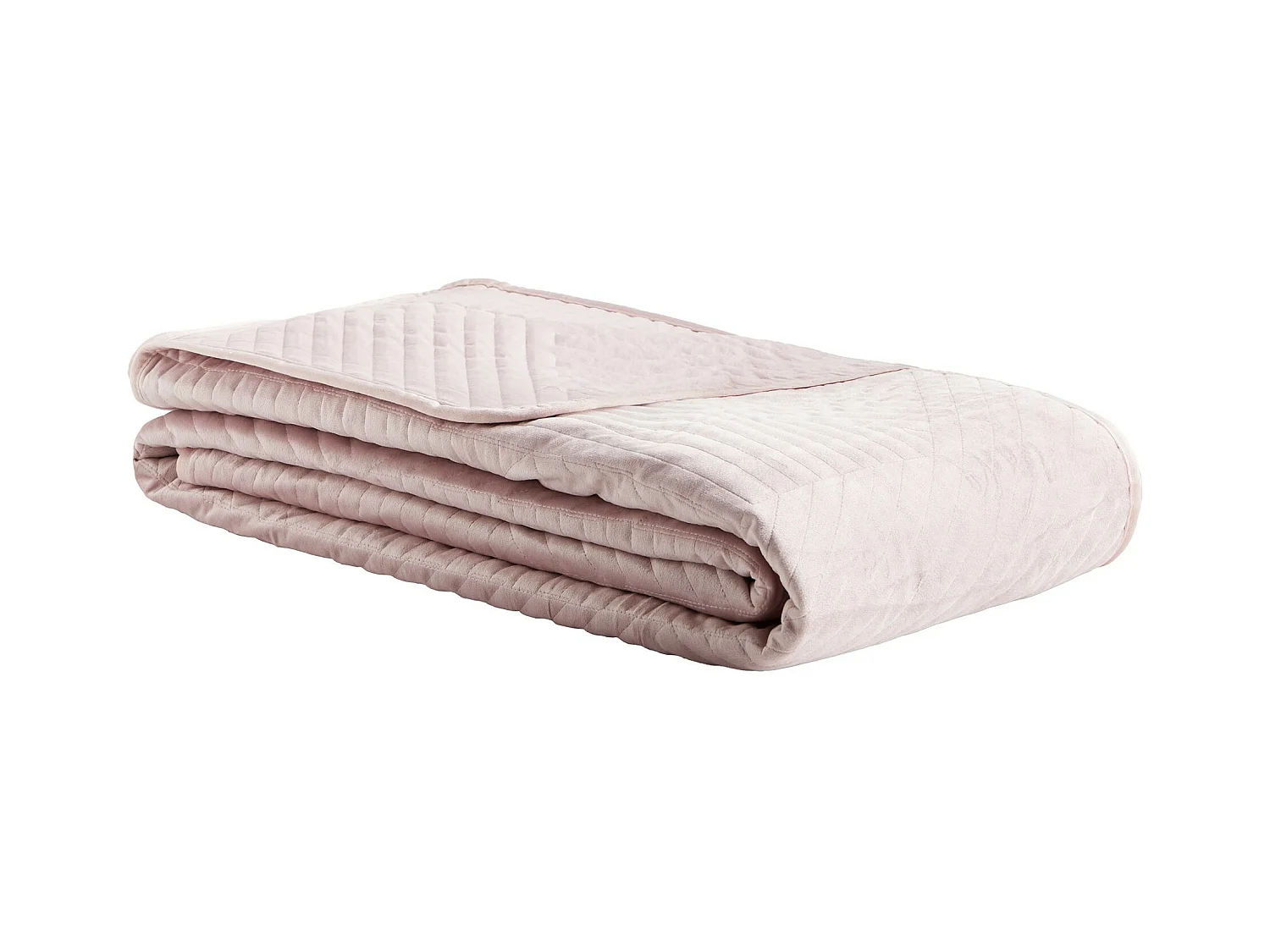 Elegante Tagesdecke Minister 200x220cm Blassrosé