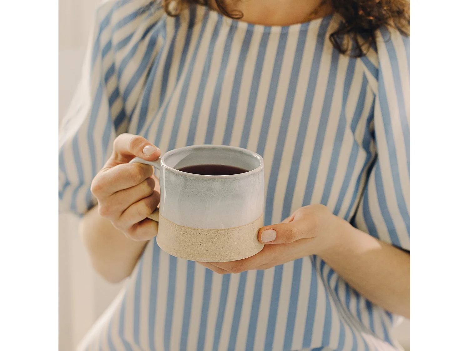 Becher Calmi hellblau 430 ml