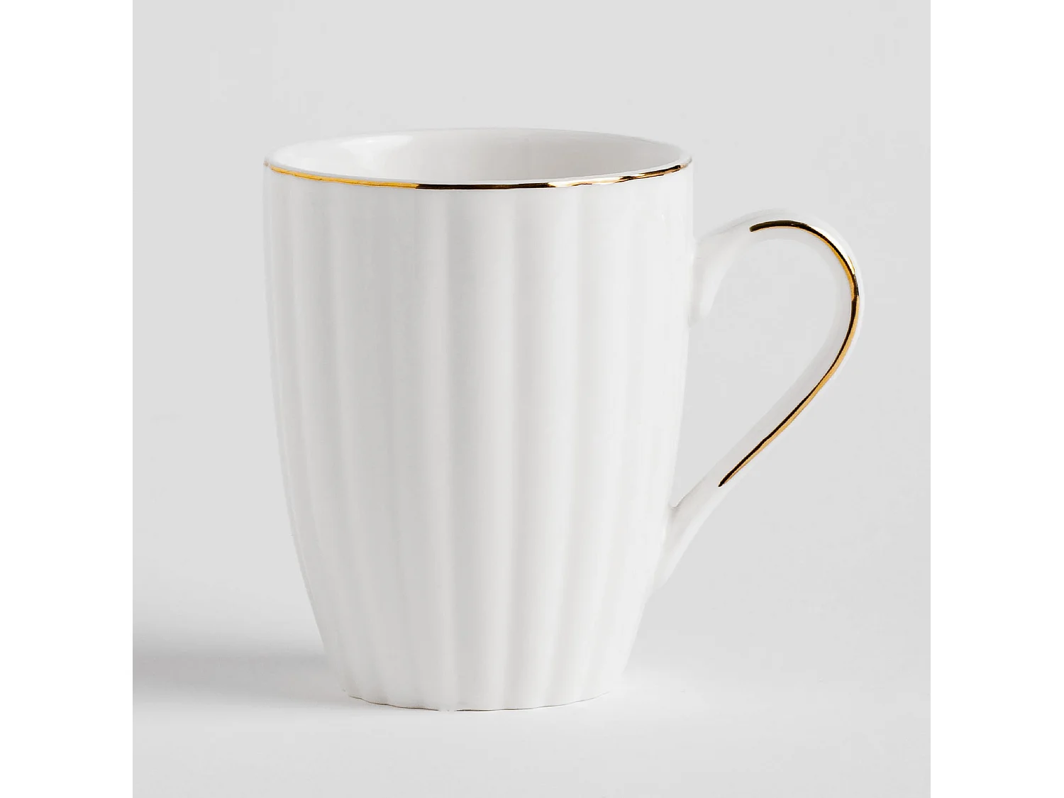 Becher Morelli - Luxuriöse Knochenporzellan Tasse