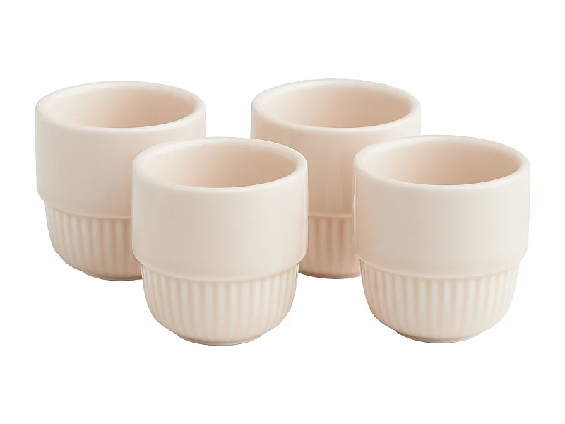 Eierbecher Sandino aus Hartporzellan, Spülmaschinenfest