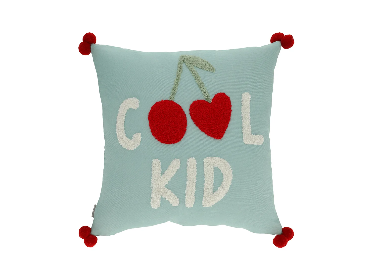 Housse De Couette Brodée Coolkid Bleu Moyen 45 x 45