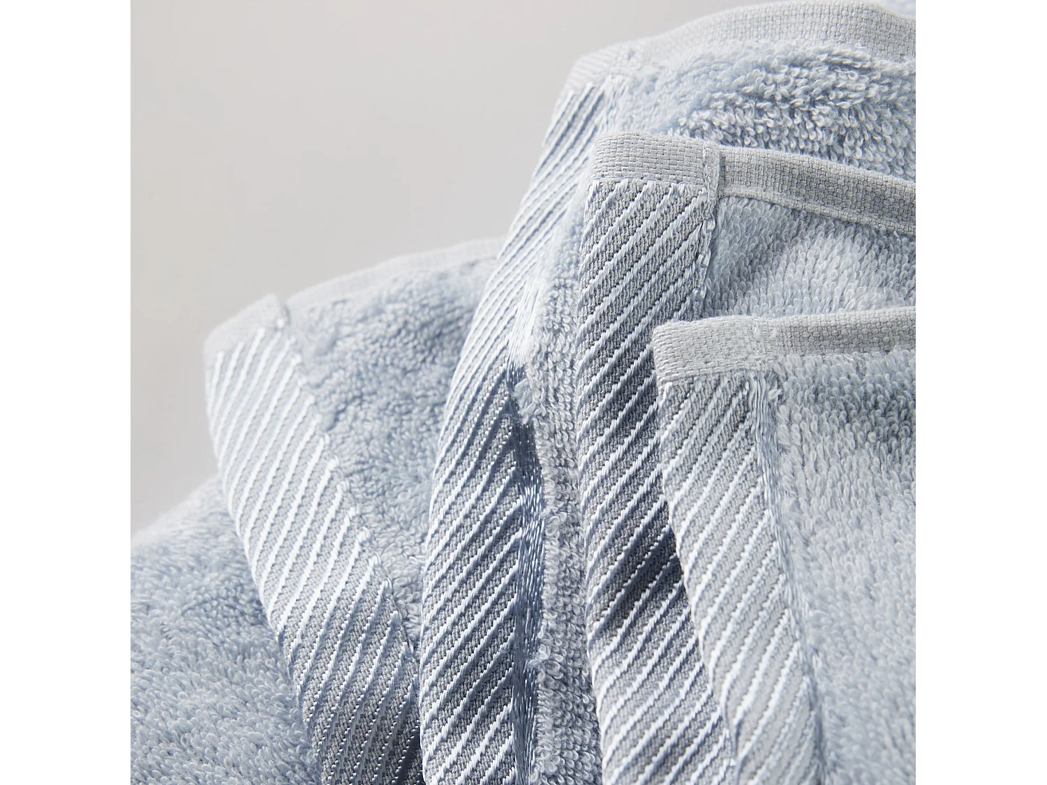 Badetuch Bambo Hellblau 100x150