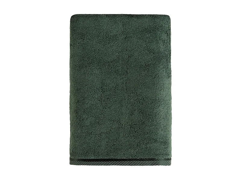 Serviette de Bain Écologique en Bambou Vert Foncé 70x130 cm