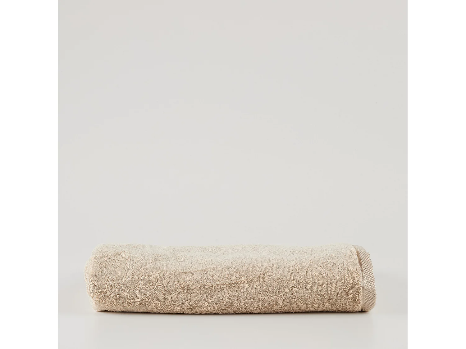 Badetuch Bambo mittleres Beige 100 x 150