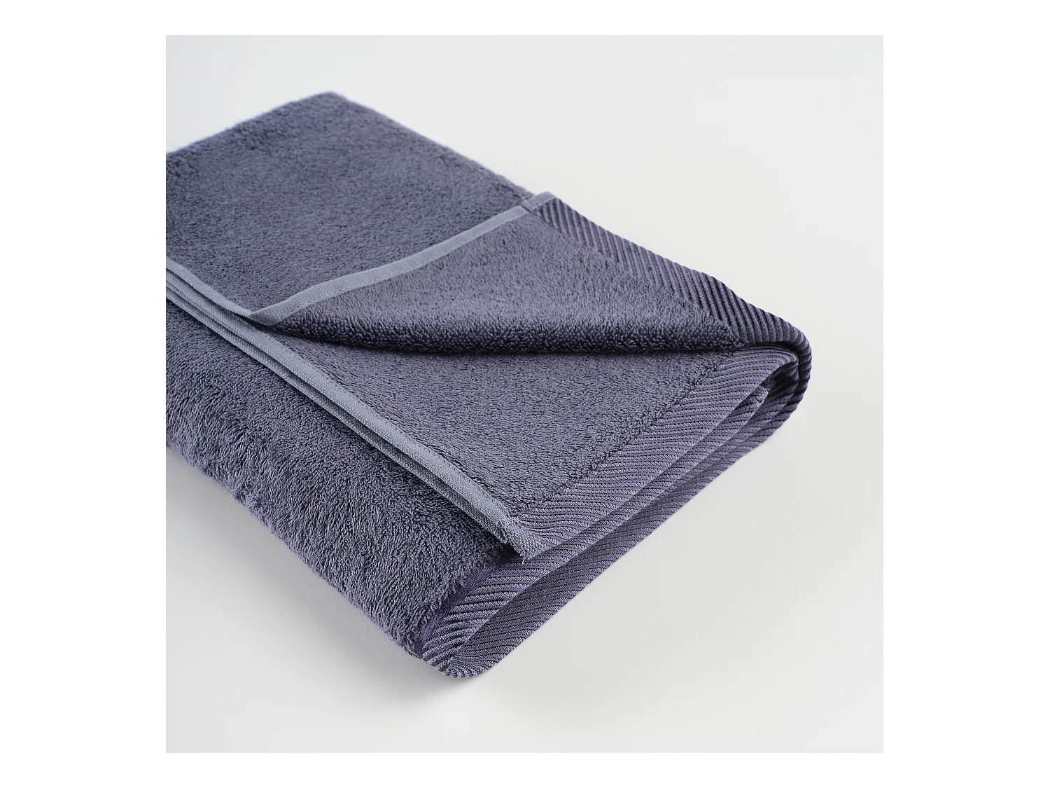 Serviette de Bain Bambou Bleu Foncé 70x130 cm