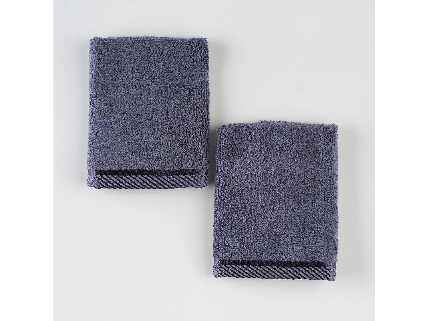 Luxuriöses Bambo Badetuch-Set – Dunkelblau