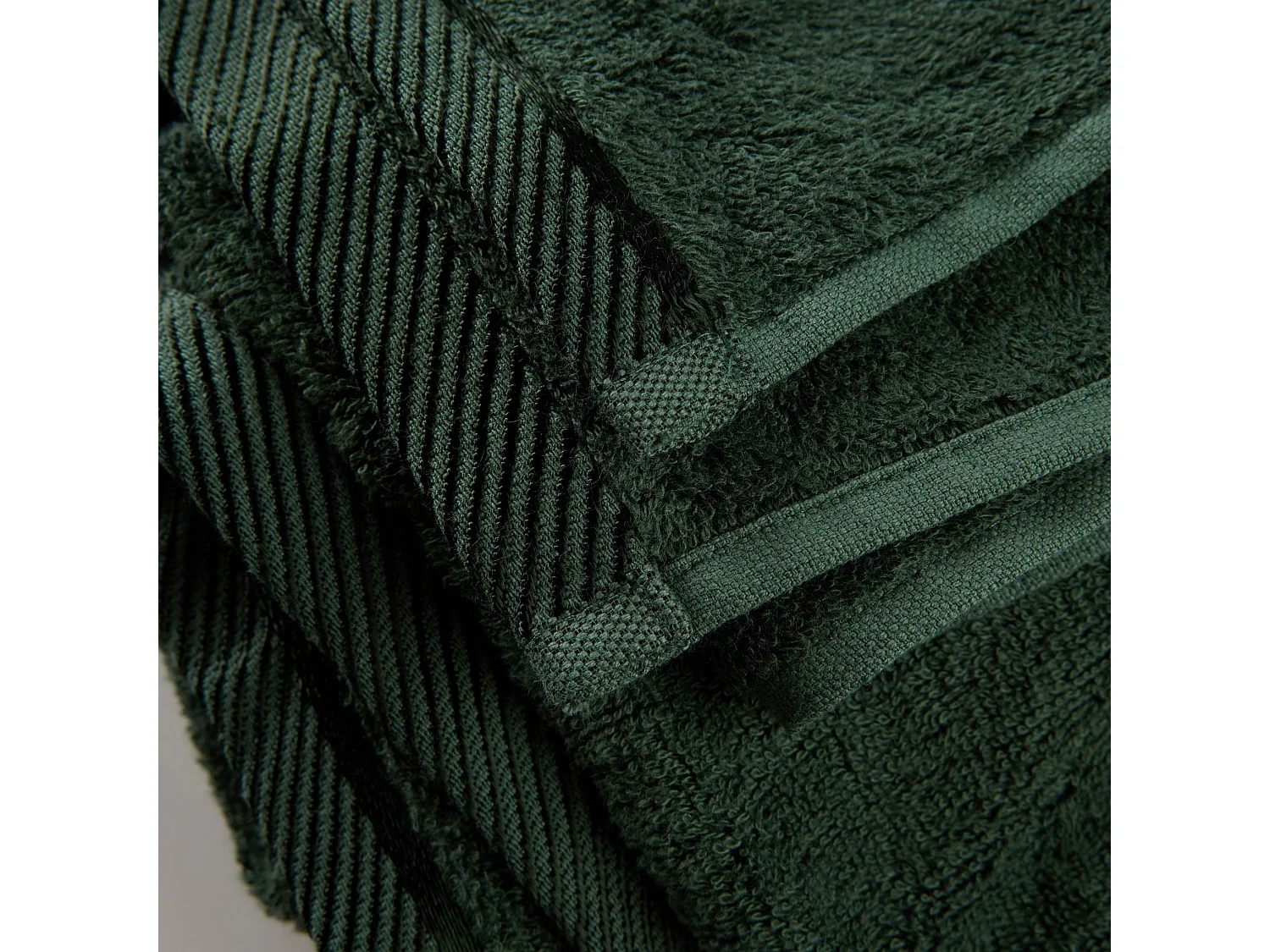 Badetuch Bambo Dunkelgrün 100x150