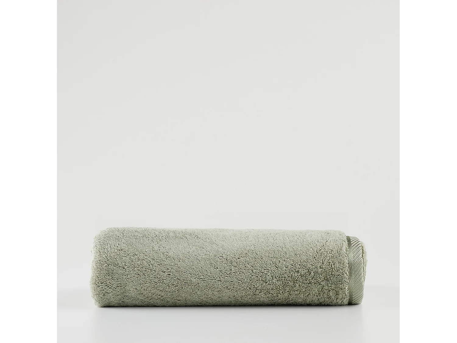 Serviette de Bain en Bambou Luxe 70x130 Vert Moyen