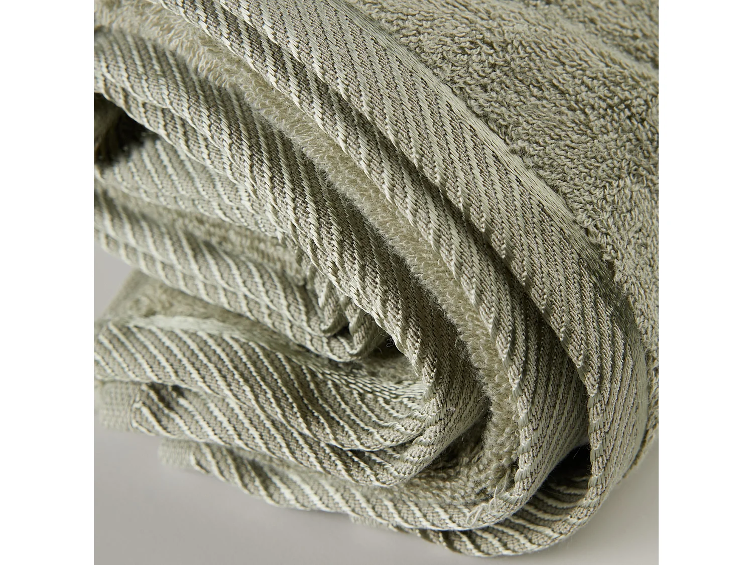 Serviette de Bain en Bambou Luxe 70x130 Vert Moyen