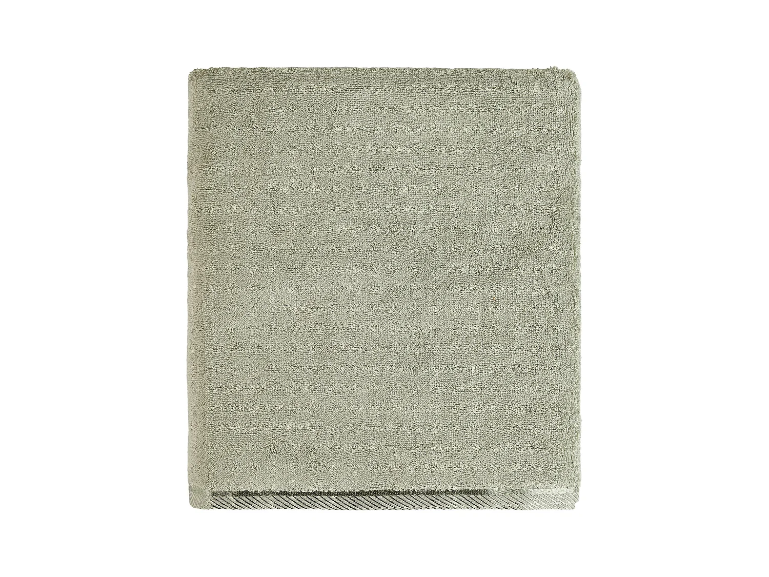 Serviette de Bain en Bambou 100x150 cm Vert Moyen