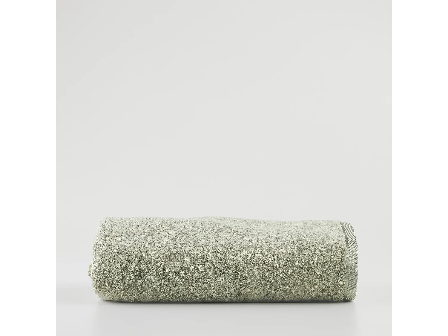 Serviette de Bain en Bambou 100x150 cm Vert Moyen