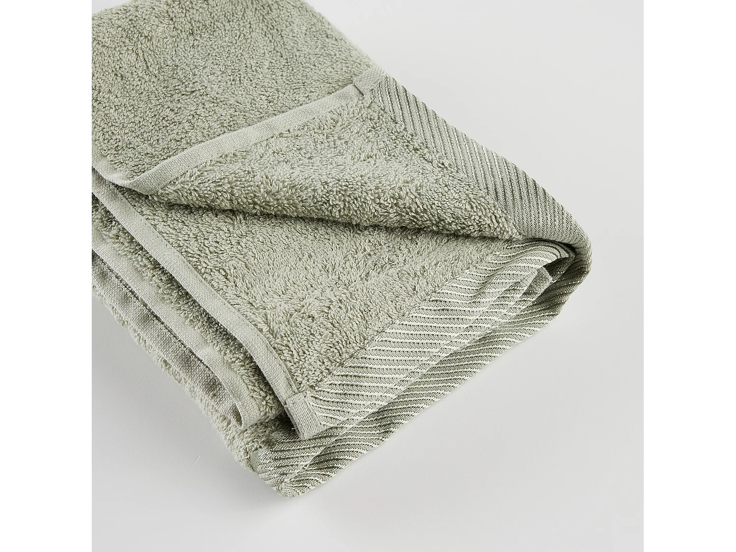 Badetuch Bambo mittelgrün 50x90 cm